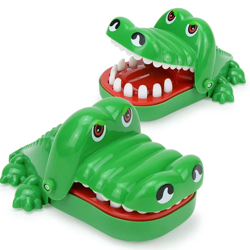 Crocodile Bite Hand Interactive Stress Relief Toy for Children - Parent-Child Party Prank Game
