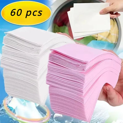 60 Pcs Laundry Tablets Concentrated Washing Powder Laundry Soap