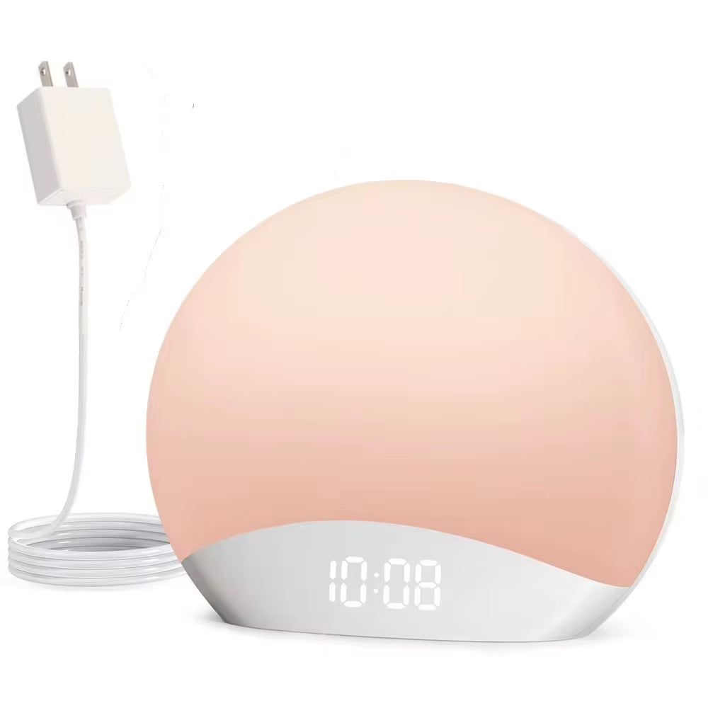 Awakening Sunrise Alarm Clock Table Clock Dimmable Timer Night Light