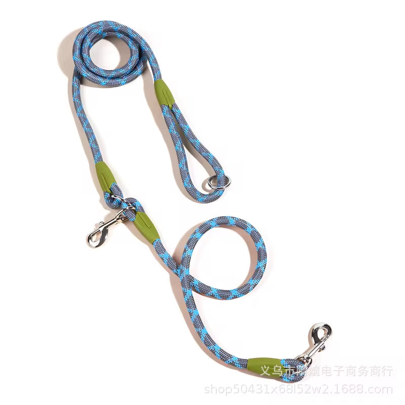 Reflective Nylon Leashes Pet Dogs Chain Traction Rope Leads