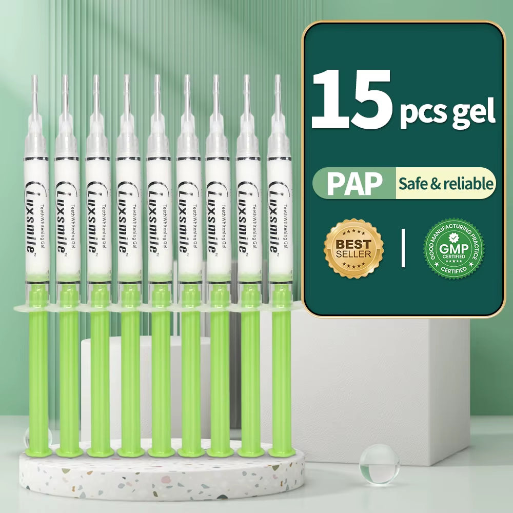 Tooth Whitening Gel PAP Dental Whitening Gel Oral Care Teeth Kit Cleaner