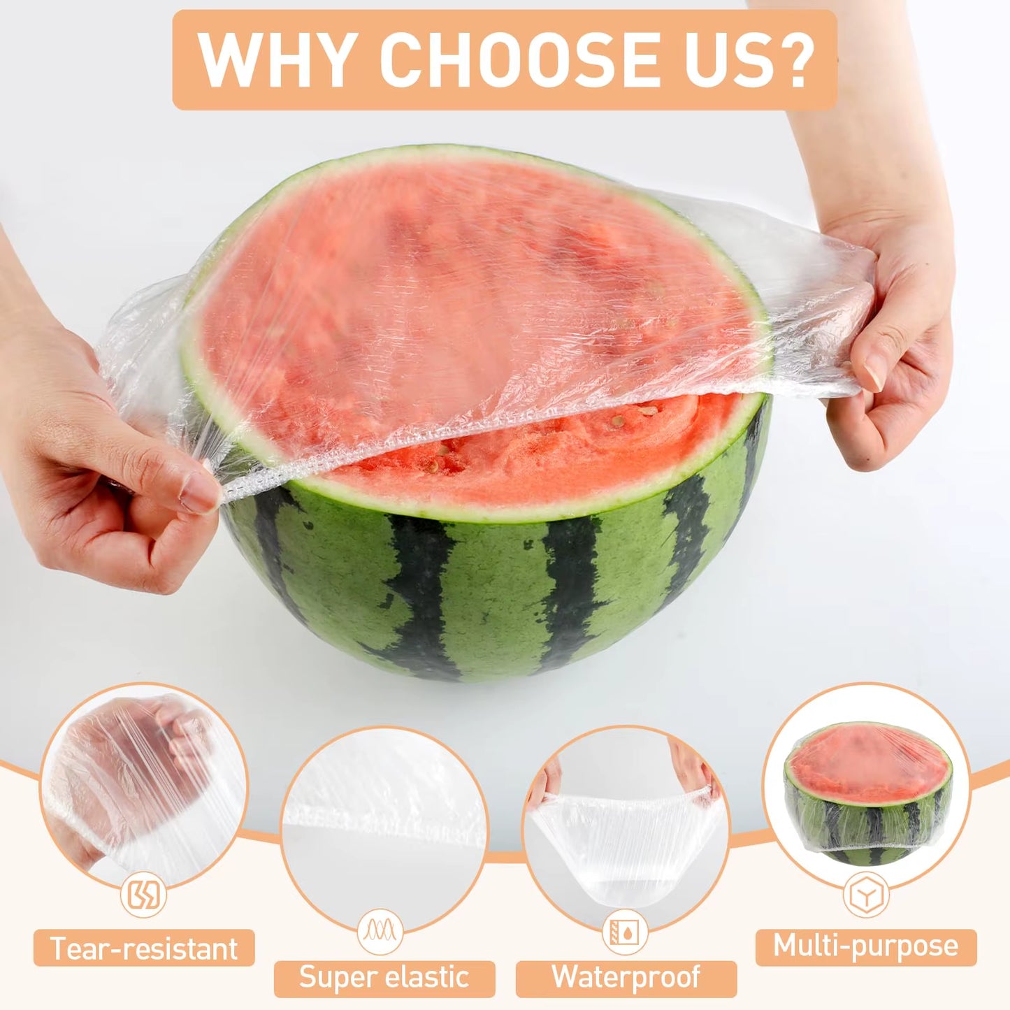 Plastic Bags Food Cover Plastic Wrap Food Storage Bags to Cover Food