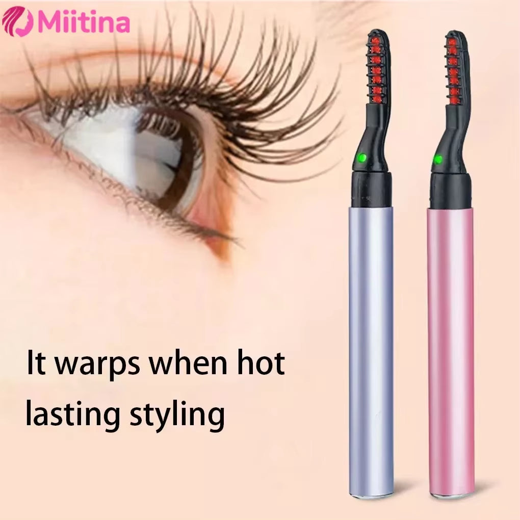 Electric Eyelash Curler Heated Portable Safety Electric Eye Lashes Eyelash Grafting  Makeup Tools