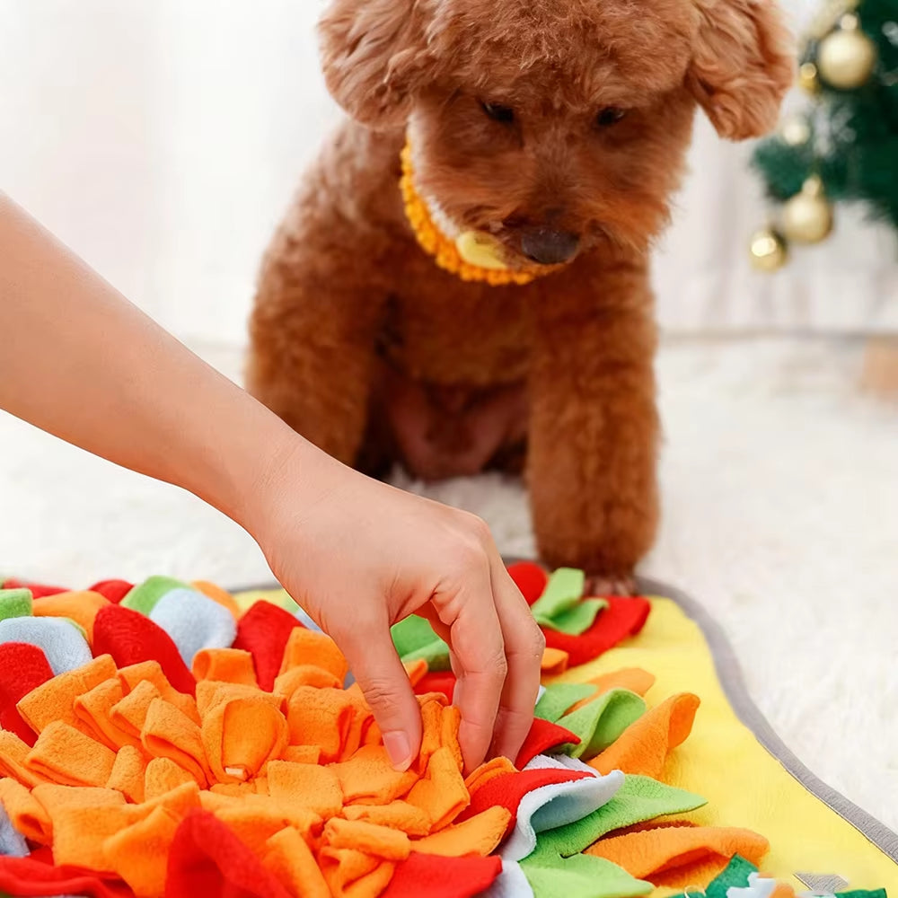 Snuffle Mat for Dogs -Interactive Dog Toys to Keep Them Busy Puppy Puzzle