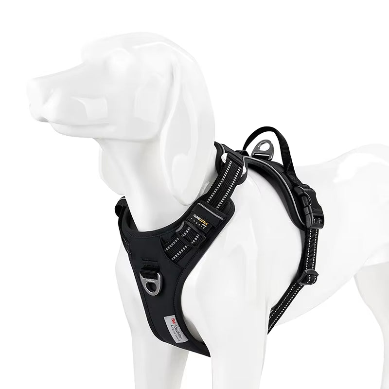 TRUE LOVE Pet Harness No Pull Nylon Reflective Dog Harness Adjustable