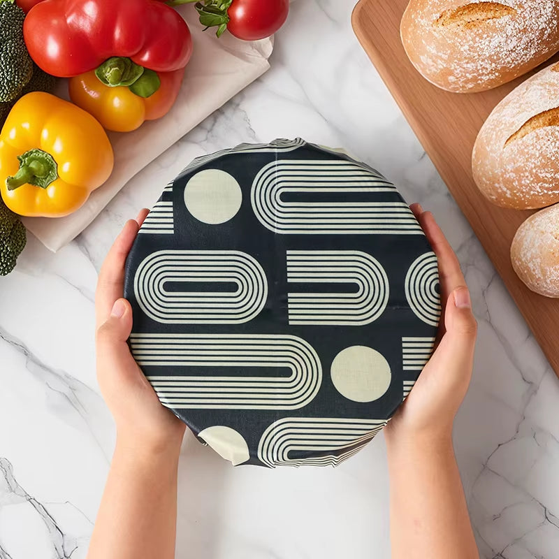 Sustainable Fresh Keeping Food Wrap, Xl Baker Bag,Wax Paper, Beeswax Reusable Food Wrap