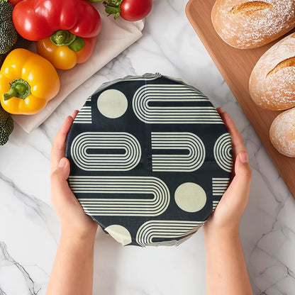 Sustainable Fresh Keeping Food Wrap, Xl Baker Bag,Wax Paper, Beeswax Reusable Food Wrap