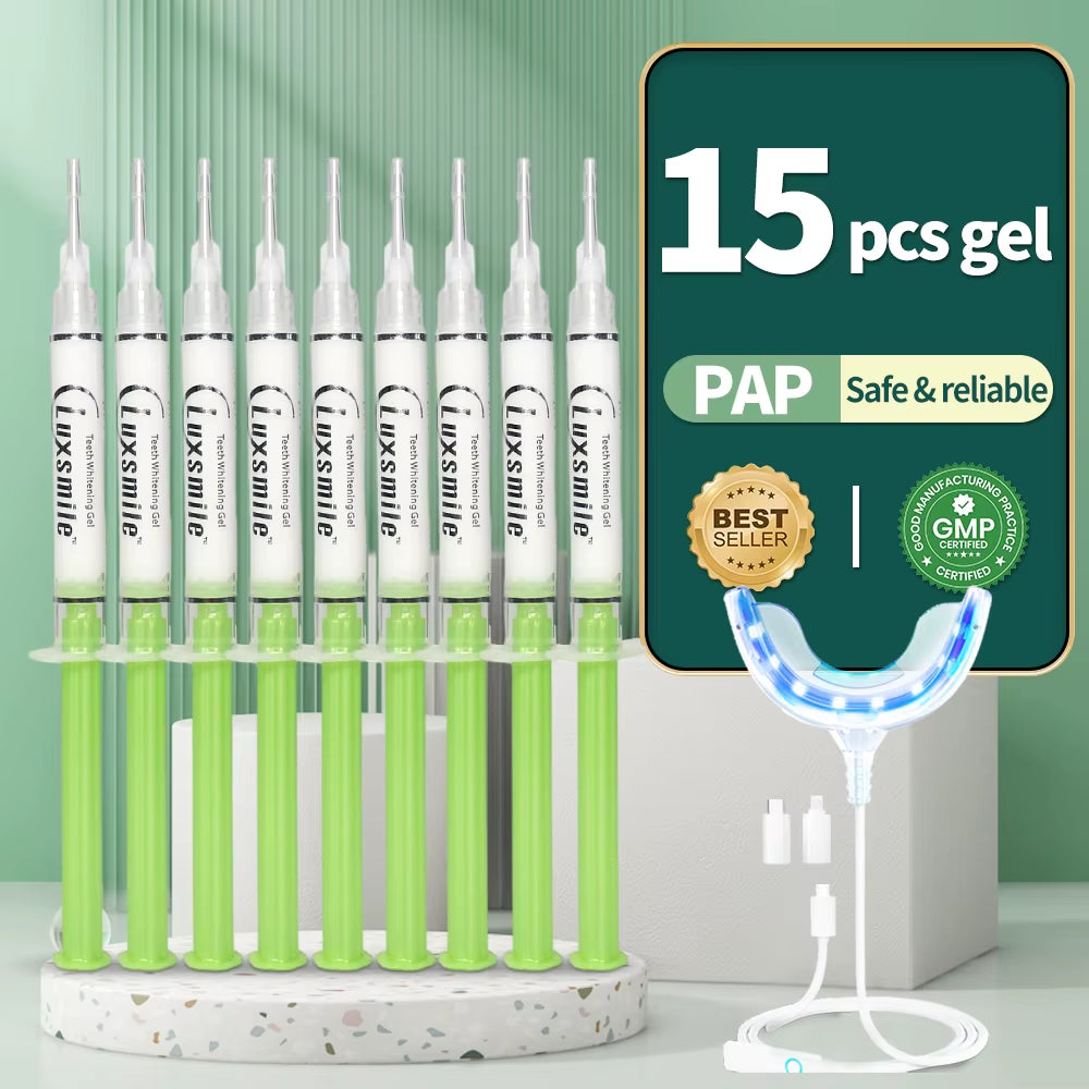 Tooth Whitening Gel PAP Dental Whitening Gel Oral Care Teeth Kit Cleaner