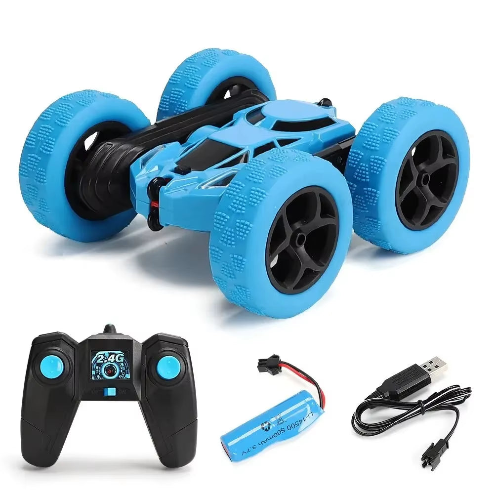 RC Stunt Car - Double-Sided 360-Degree Rotation Off-Road Remote Control Vehicle for Kids and Adults