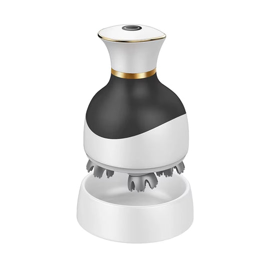 2025 Electric Cordless Head Scalp Massager with 4 Kneading Massage Heads Hair Growth Body Stress Relax Relaxtion Cat Pet Claw