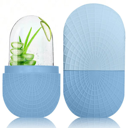 Silicone Trays Beauty Lifting Ice Ball Face Massager Contouring Eye Roller Acne Skin Care Tool