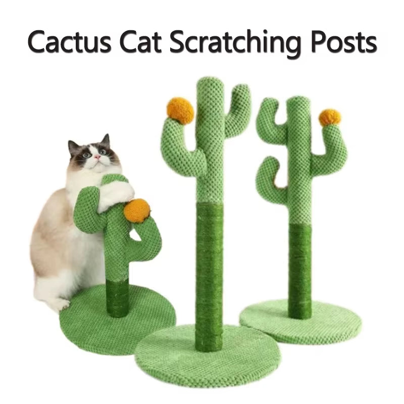 Cactus Cat Scratching Posts Sisal Rope Cat Scratcher Cactus