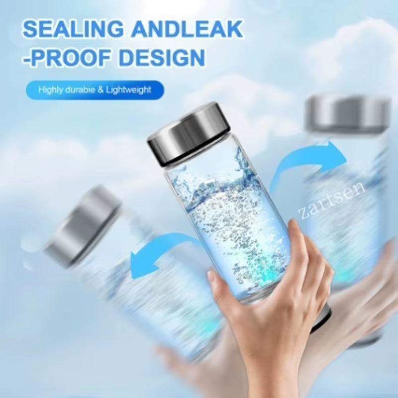 Hydrogen-Rich Water Cup Portable Electric Hydrogen Rich Water Generator Bottle Titanium Quality Filter Healthcare Water Cup USB
