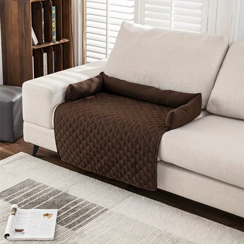 Pet Sofa Bed, Slip Resistant, Waterproof&Anti-Leakage, Washable Couch Protector