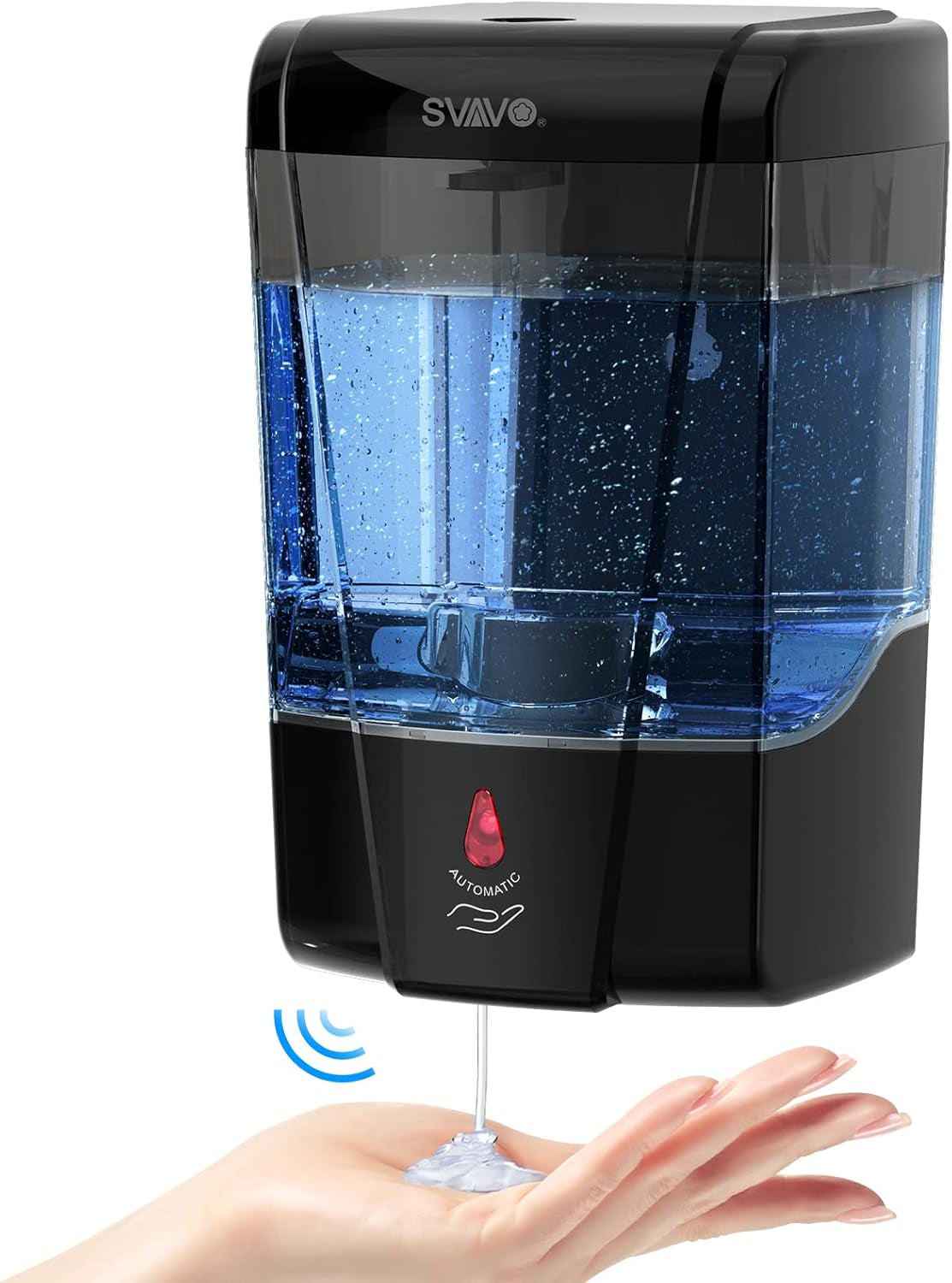 Soap Dispenser Automatic, Touchless Liquid Hand Sanitizer Dispenser Wall Mounted Dish Soap