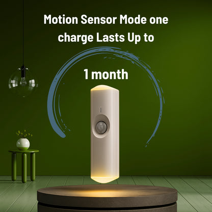 Magnetic RGB LED Night Light, Smart Motion Sensor, USB Rechargeable Lamp