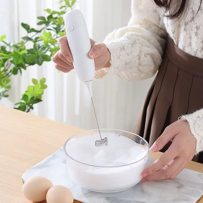 1PC Battery Model Handheld Egg Beater Froth Mixer KitchenTool