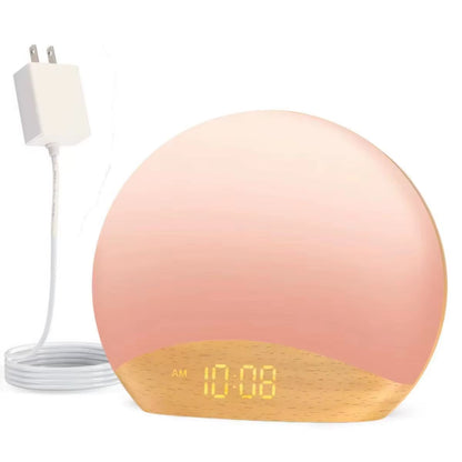 Awakening Sunrise Alarm Clock Table Clock Dimmable Timer Night Light