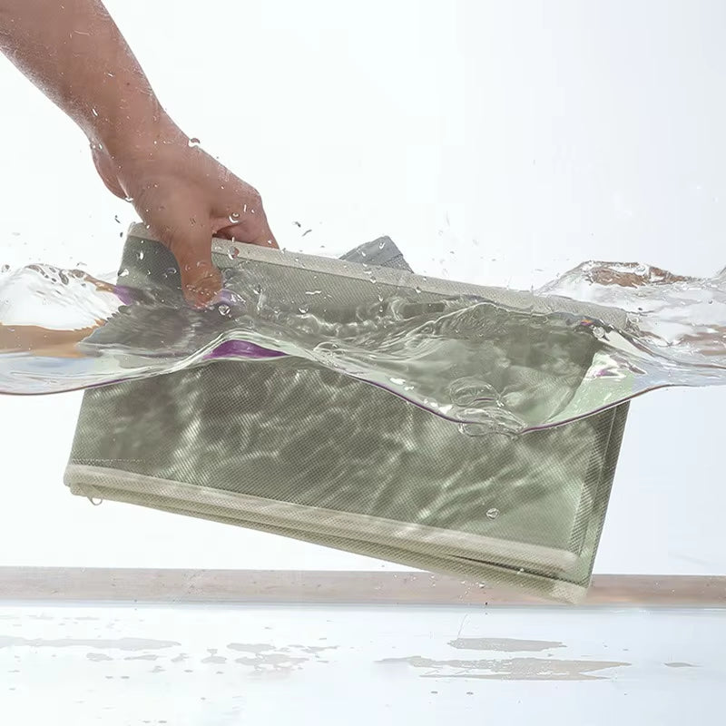 3Pcs/1Set Storage Box Foldable Non-Woven Storage Box Six-Piece Set 