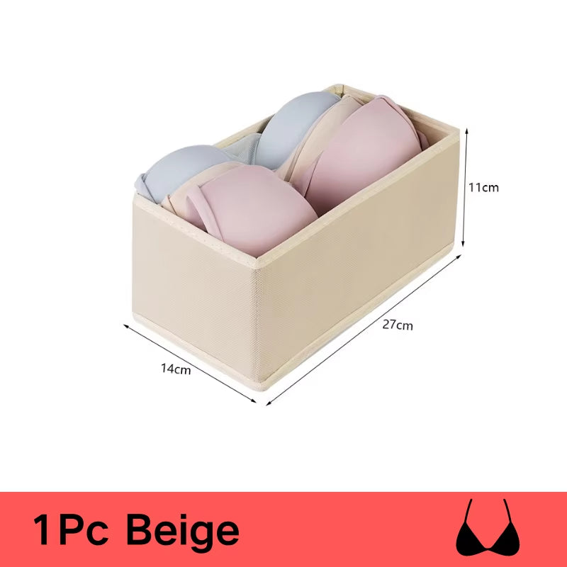 3Pcs/1Set Storage Box Foldable Non-Woven Storage Box Six-Piece Set 
