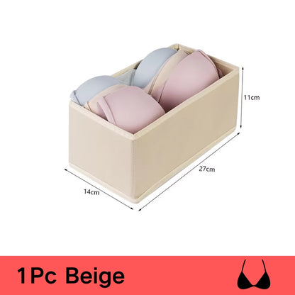 3Pcs/1Set Storage Box Foldable Non-Woven Storage Box Six-Piece Set 