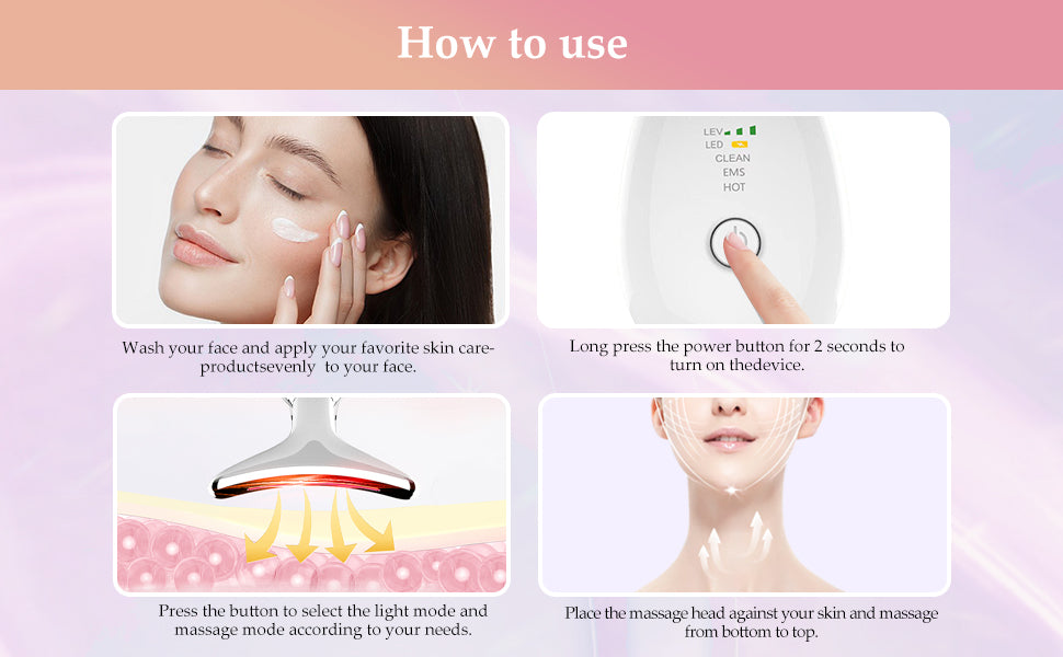 LumiLift Pro – 7-Color LED Facial & Neck Massager