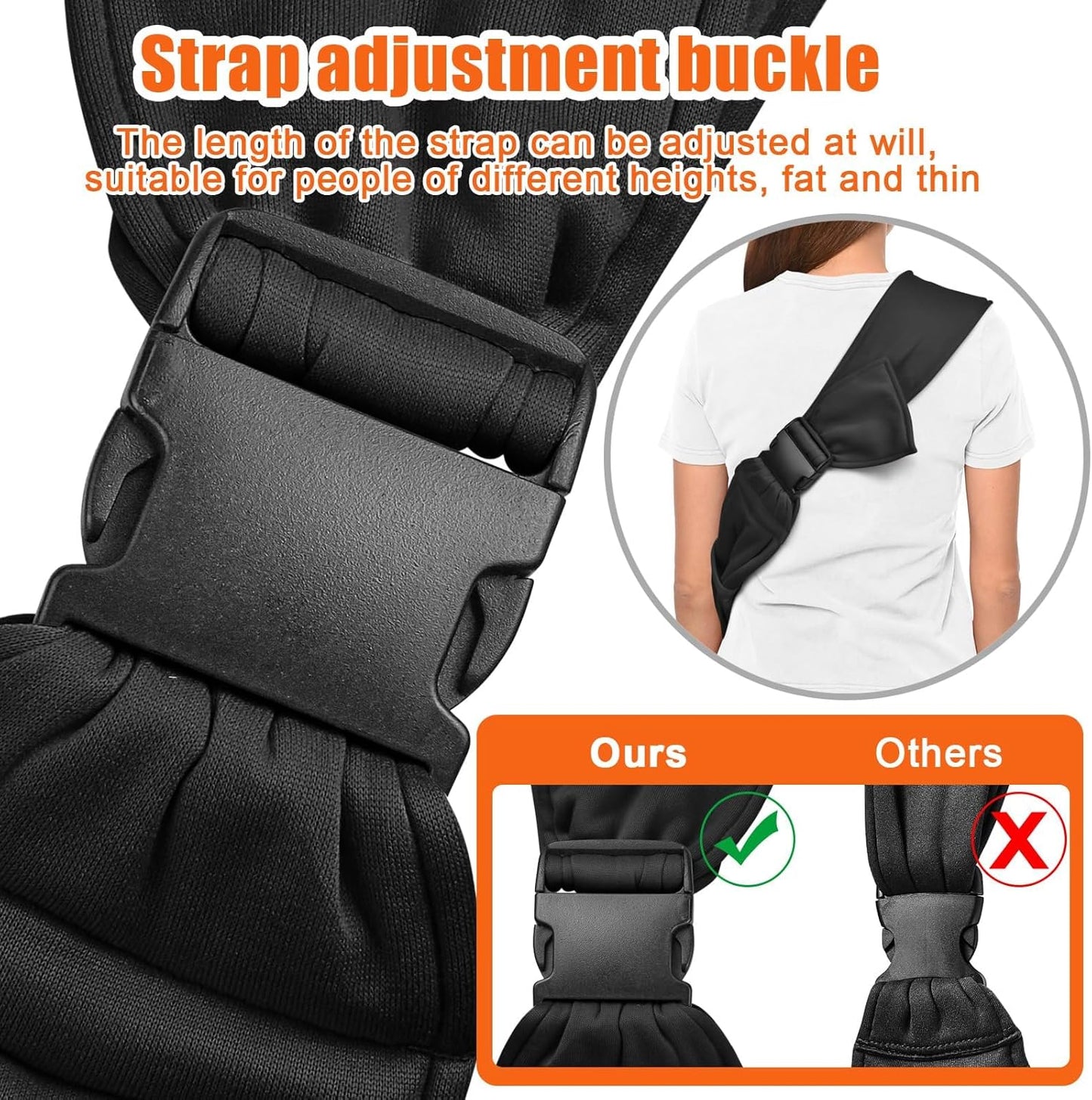 Dog Carrier Sling - Pet Carrier for Small Dogs and Cats,  Snap Closure for Pets