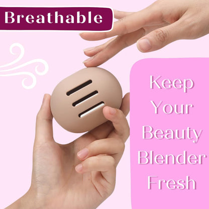 Silicone Makeup Brush Holder, Soft Silicone Makeup Organize Portable Make up Bag