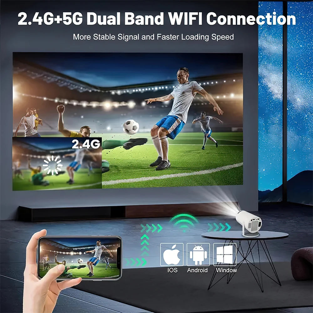 CineBeam Go – Portable HD Smart WiFi Projector
