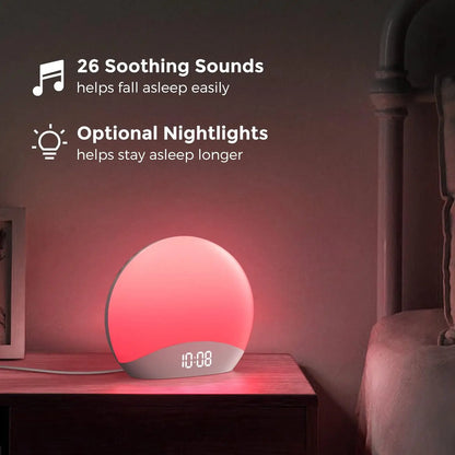 Awakening Sunrise Alarm Clock Table Clock Dimmable Timer Night Light - EditWell