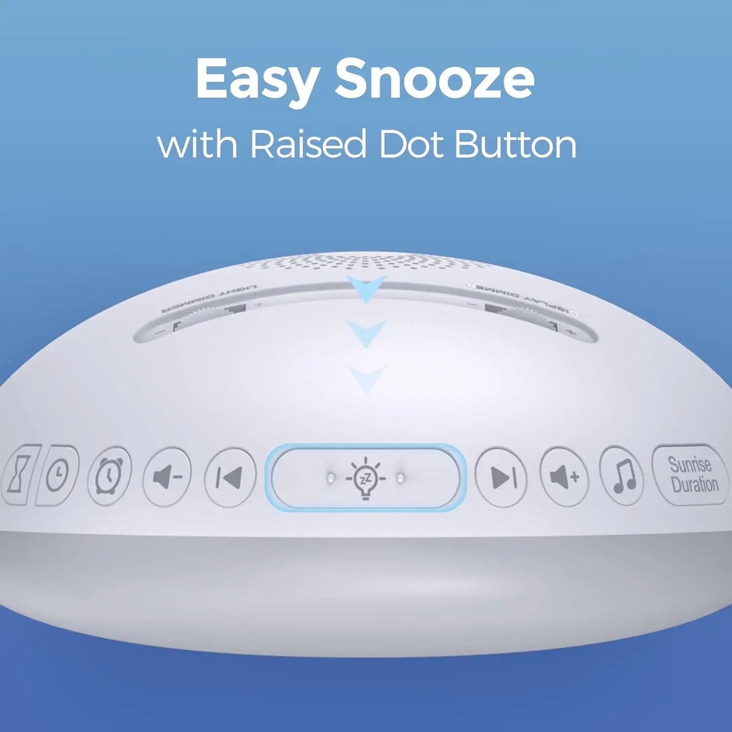 Awakening Sunrise Alarm Clock Table Clock Dimmable Timer Night Light - EditWell