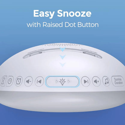 Awakening Sunrise Alarm Clock Table Clock Dimmable Timer Night Light - EditWell