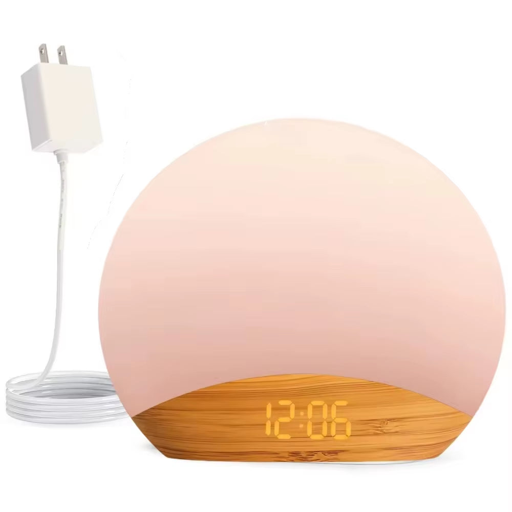 Awakening Sunrise Alarm Clock Table Clock Dimmable Timer Night Light - EditWell