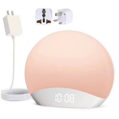 Awakening Sunrise Alarm Clock Table Clock Dimmable Timer Night Light - EditWell