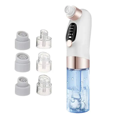 Blackhead Remover Pore Vacuum Face Cleaner Electric Pimple Acne Black Head Removal Rechargeable - EditWell