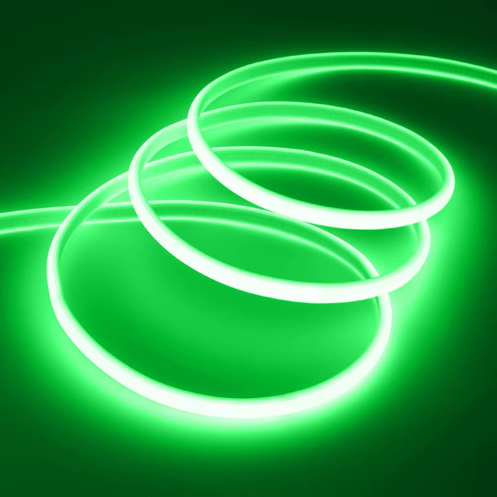 COB LED Neon Strip Light 220V EU Power Kit 10 Colors  Flex Lamp - EditWell