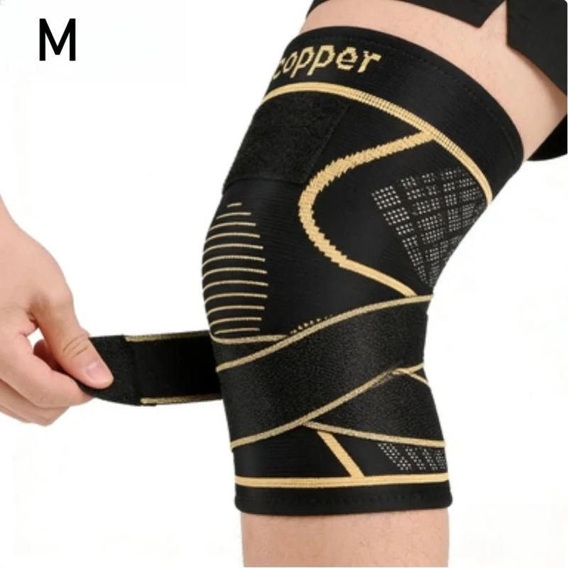 CopperFlex 360 - 3D Knee Compression Support Sleeve - EditWell