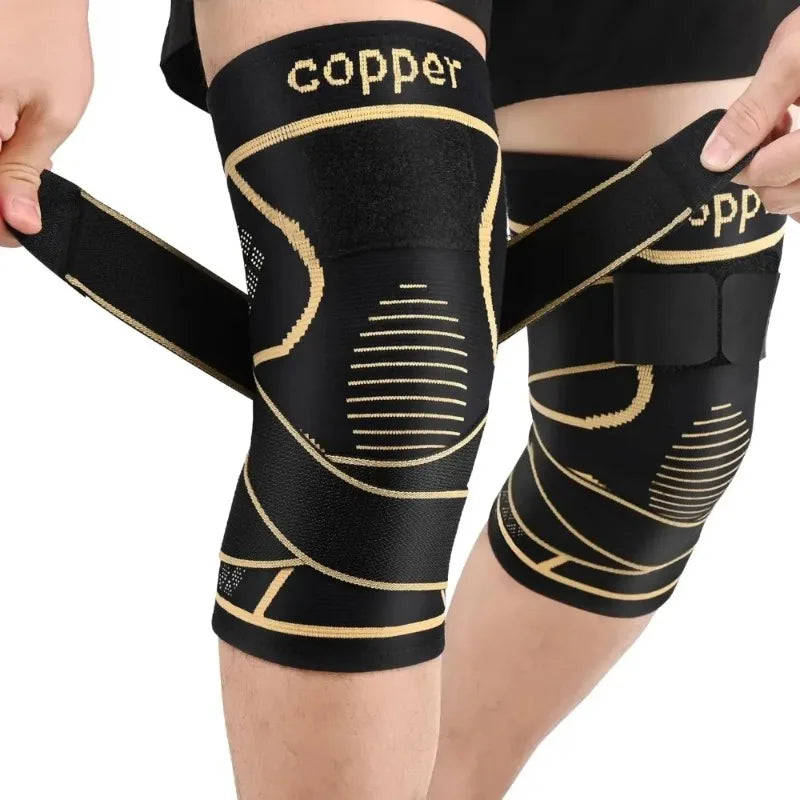 CopperFlex 360 - 3D Knee Compression Support Sleeve - EditWell