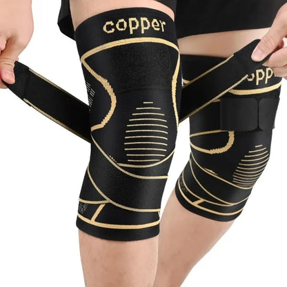 CopperFlex 360 - 3D Knee Compression Support Sleeve - EditWell