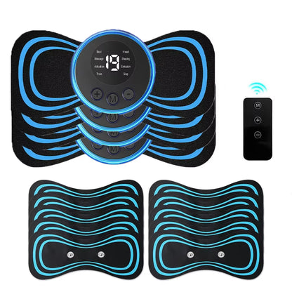 EMS Cervical Spine Massager Mini Electric Neck Massager Tens Low Pulse for Neck - EditWell
