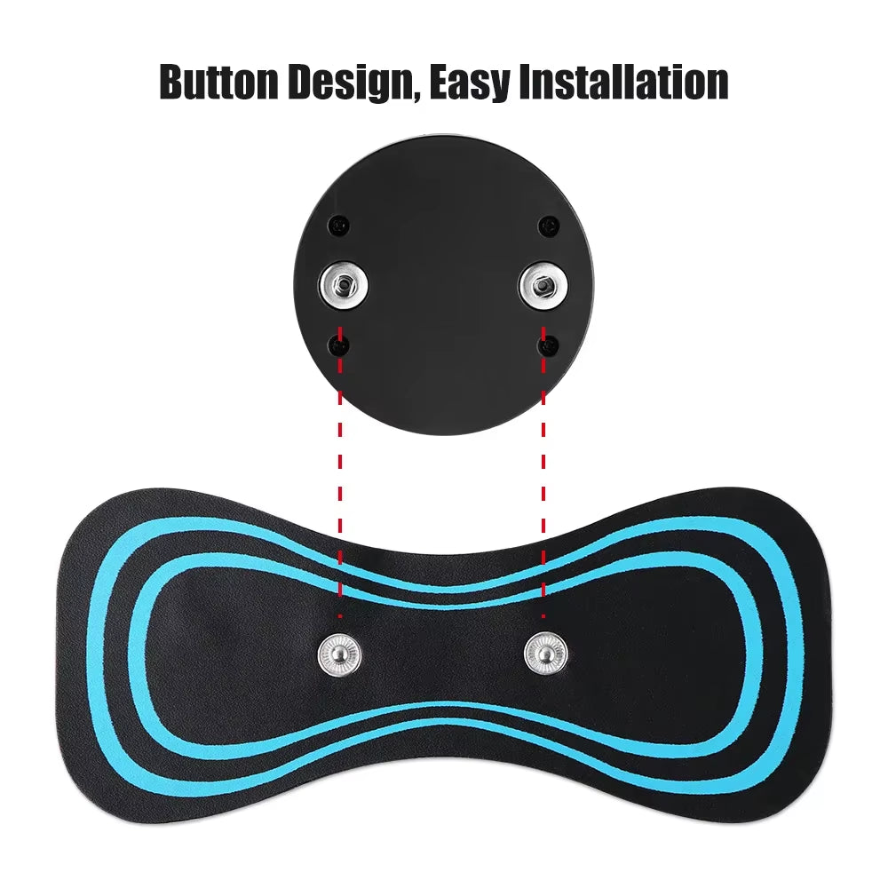 EMS Cervical Spine Massager Mini Electric Neck Massager Tens Low Pulse for Neck - EditWell