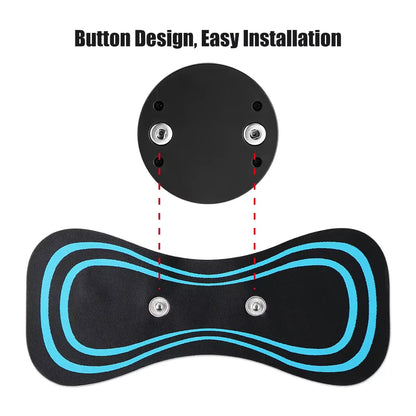 EMS Cervical Spine Massager Mini Electric Neck Massager Tens Low Pulse for Neck - EditWell