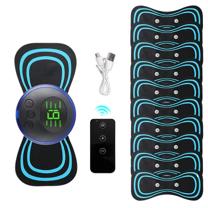 EMS Cervical Spine Massager Mini Electric Neck Massager Tens Low Pulse for Neck - EditWell