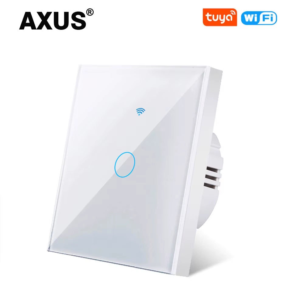 EU Wifi Smart Light Switches Touch Switch RF433 No Neutral Wire Smart Home Life - EditWell