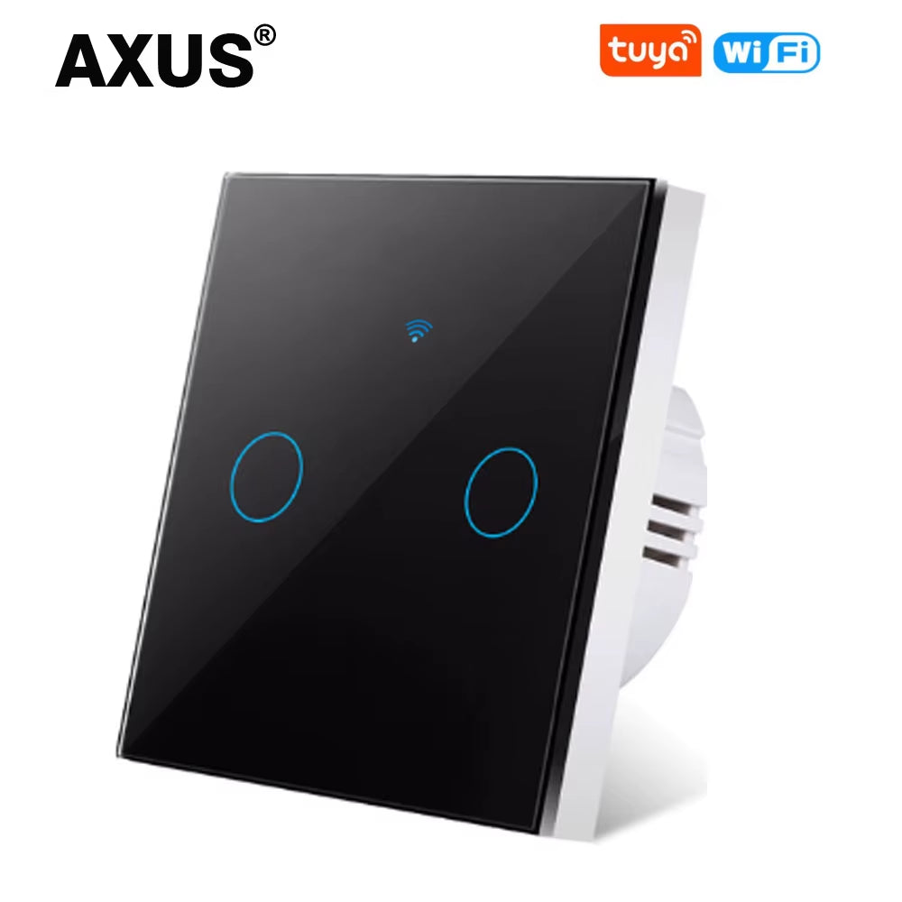EU Wifi Smart Light Switches Touch Switch RF433 No Neutral Wire Smart Home Life - EditWell