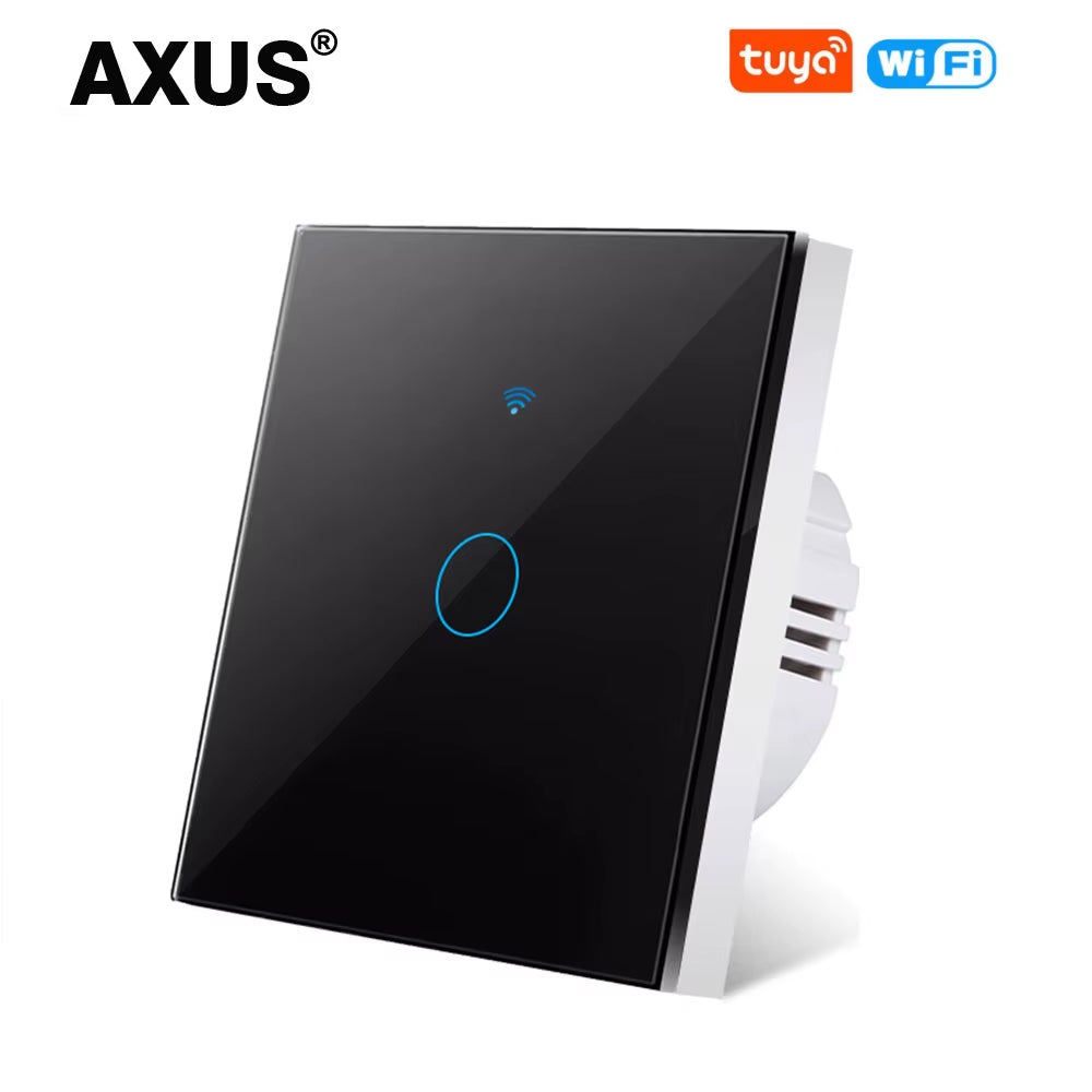 EU Wifi Smart Light Switches Touch Switch RF433 No Neutral Wire Smart Home Life - EditWell