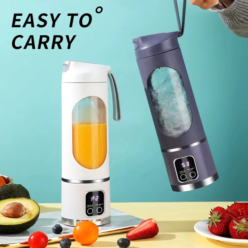 Fresh Smoothies. Anywhere. Anytime. — Portable 10-Blade USB Blender Cup with Ice Crushing Power - EditWell