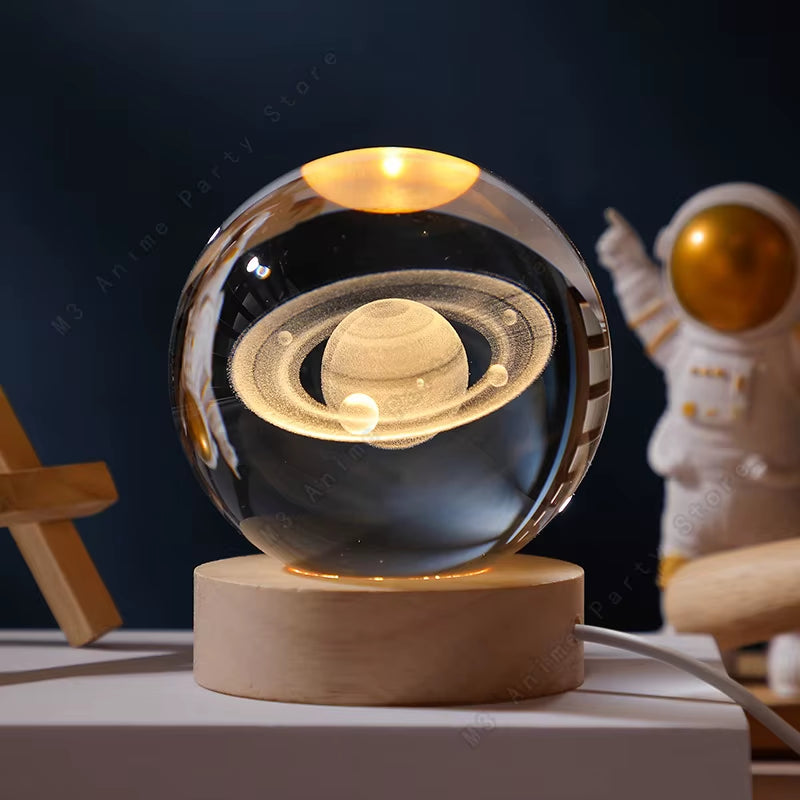 GalaxyGlow™ Crystal Night Light - EditWell