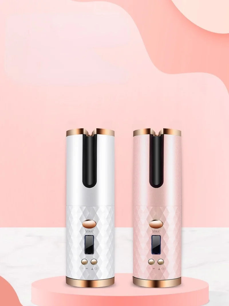 CurlEase Pro – Portable Wireless Automatic Hair Curler