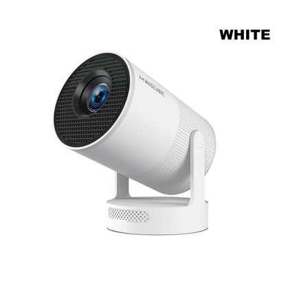 HY300 Ultra Portable 4K Projector with Speaker Electronic Focus 300ANSI - EditWell